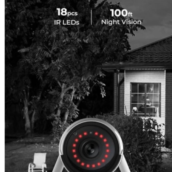 REOLINK RLC-410W - Security Camera Outdoor 4MP WiFi Security System Ap free - Picture 2 of 11